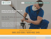 Tablet Screenshot of exir.es